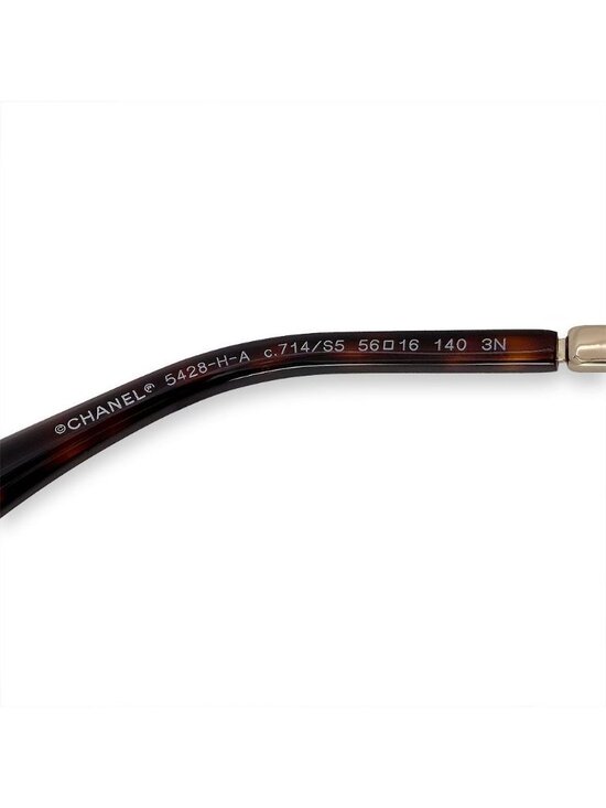 Chanel Faux Pearl CC Logo Sunglasses Eyewear main image 6